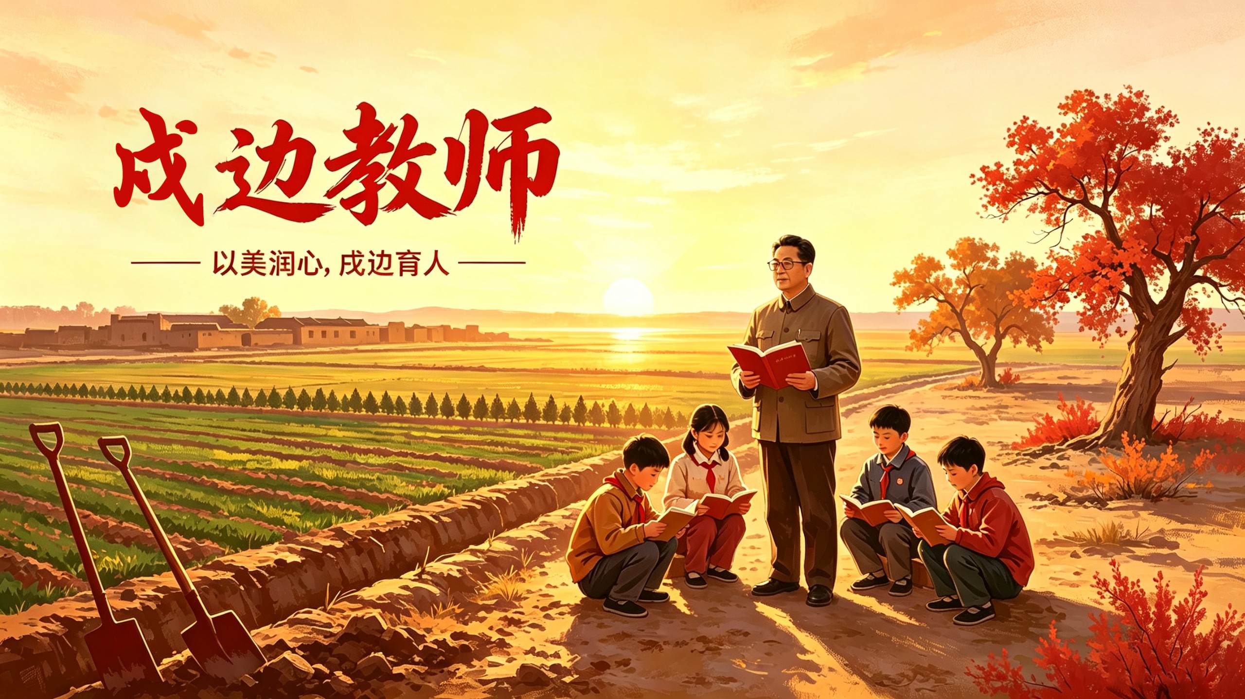 戍边教师
